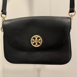 TORY BURCH Saffiano Leather Crossbody Bag